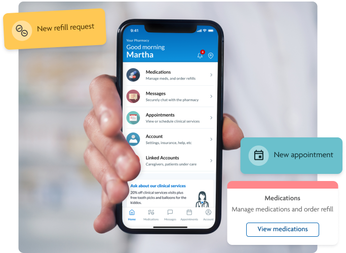 pharmacy mobile app for patients