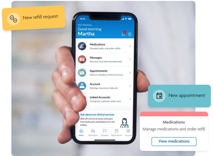 pharmacy mobile app for patients