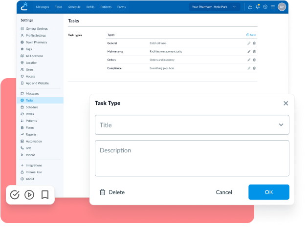 task management for pharmacy