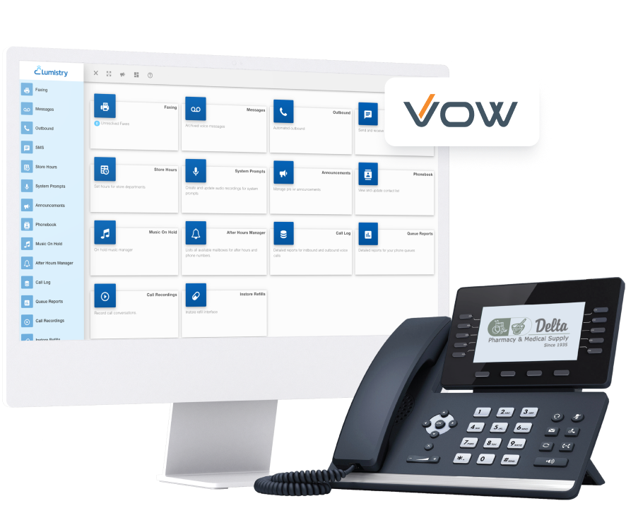 lumistry ivr powered by vow