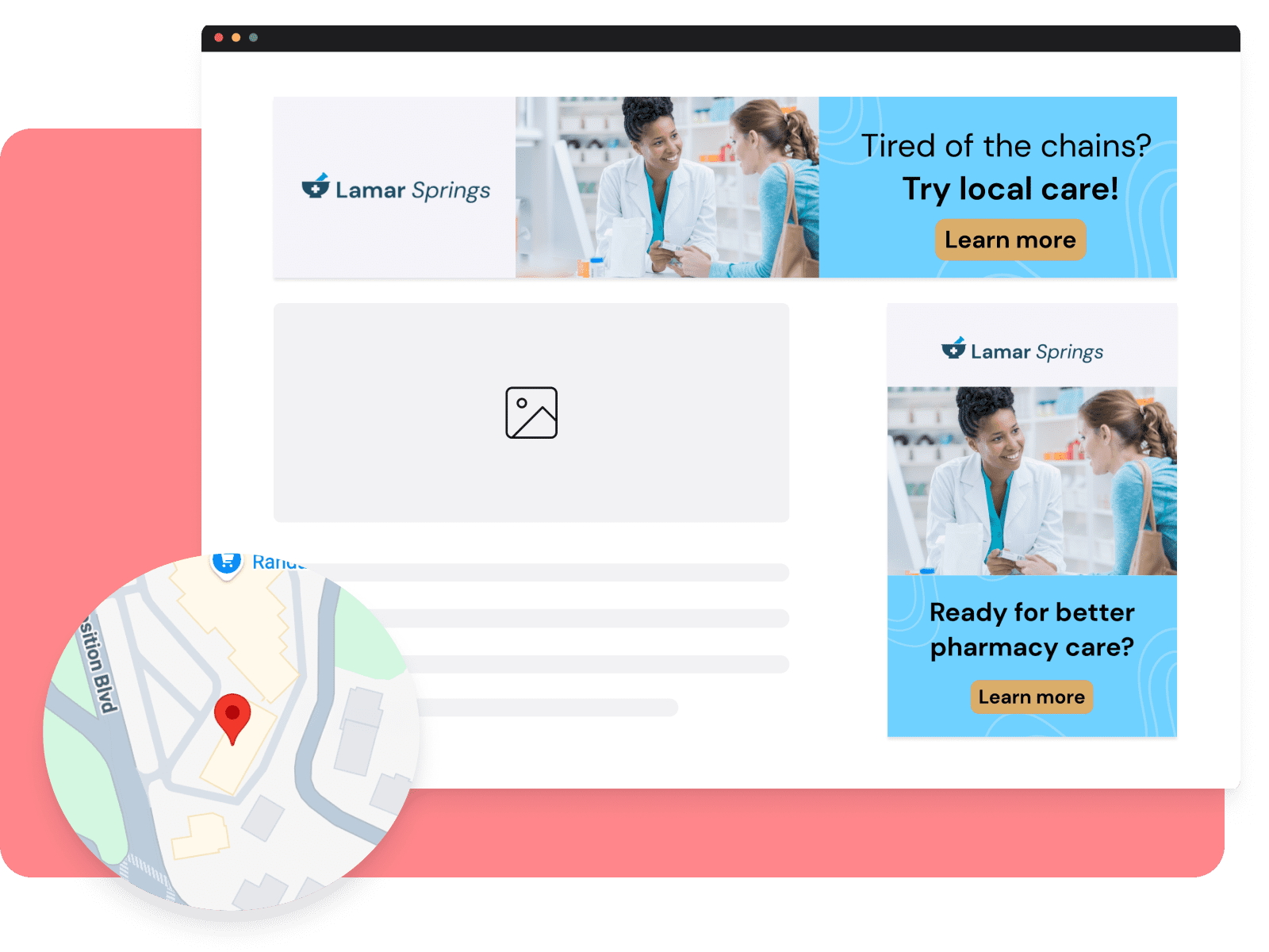Geofence display